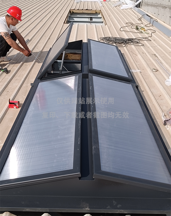 兰州王老吉生产车间长城区排烟天窗