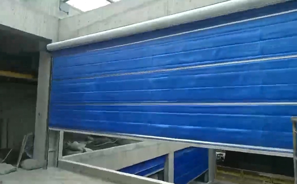 大型物流园区完成长城区防火门整体安装工程